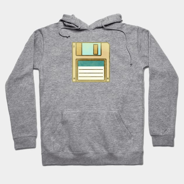 Floppy disc retro Hoodie by OsFrontis